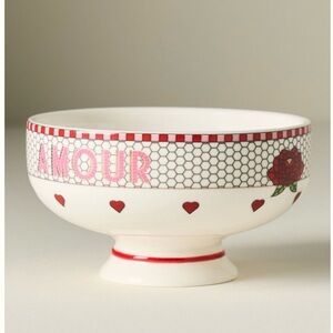 Anthropologie bistro tile
Heart and Bow Decorative small Bowl